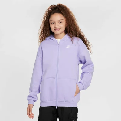 Nike Kids' Sportswear Club Fleece Oversized Full-Zip Hoodie