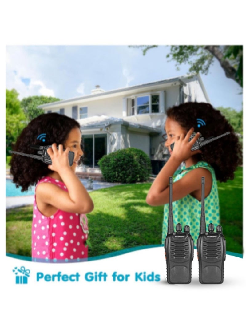 Toys for 3-12 Year Old Boys Girls with LCD Flashlight, Kids 2Pack Long Range 22 Channels 2 Way Radio for Hiking Camping, Birthday Gift Present  - Image 2