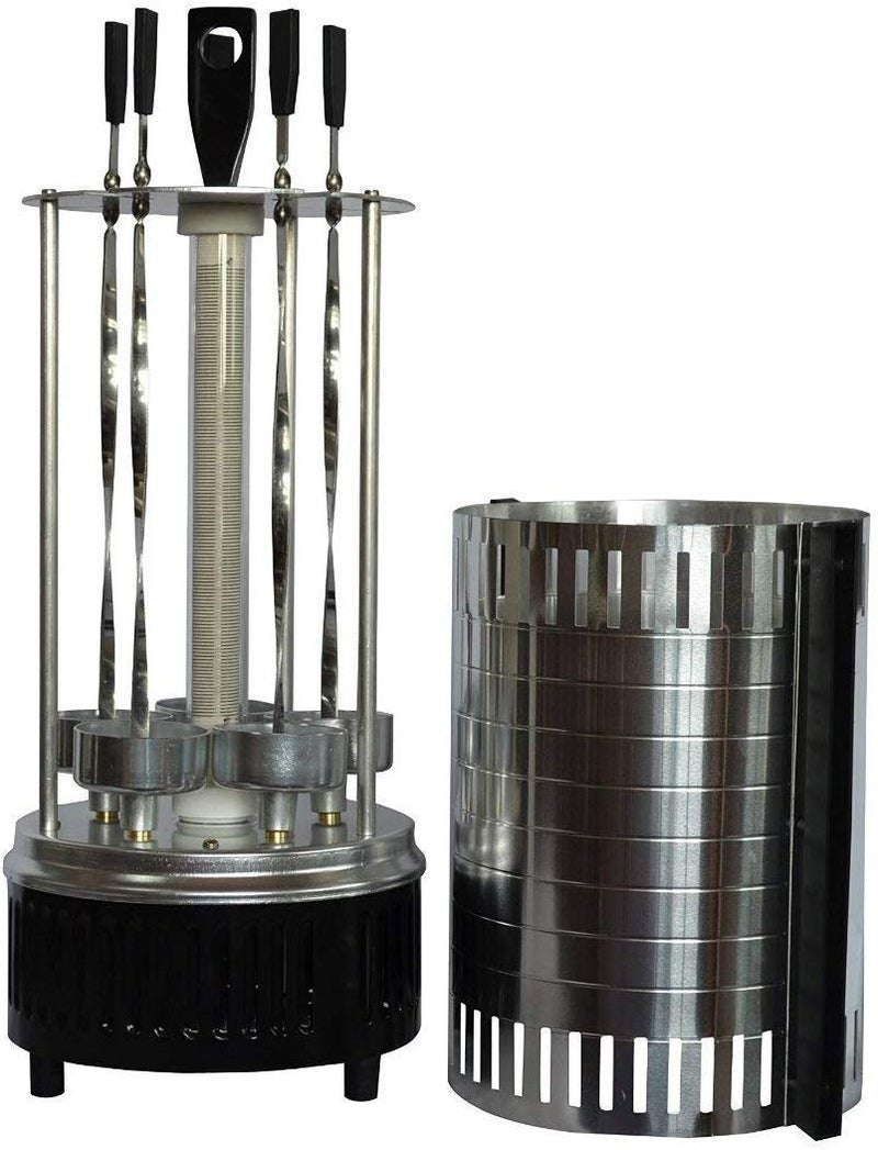 ALXIND ALXIND Stainless Steel 1000W Vertical BBQ Rotisserie Electric KebabShawarma Machine  - Image 5