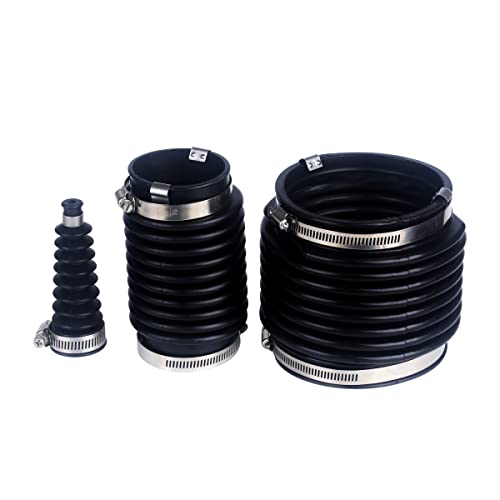 UANOFCN 803097T1 Transom Seal Service Kit for MerCruiser Alpha one Gen 1 with Gimbal Bearing U Joint and Exhaut Bellows 30-803097T1 Sierra 18-8213 18-2601-1 - Image 3
