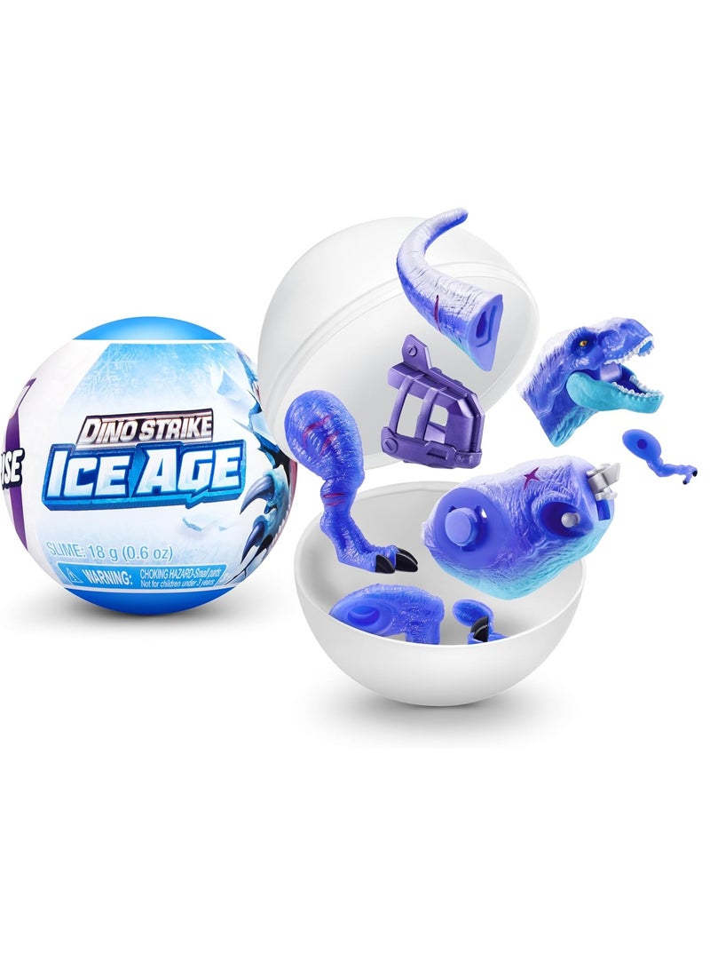 ZURU 5 Surprise Dino Strike Ice Age Capsule - 1 Piece Only, Assorted / Style May Vary - Image 1
