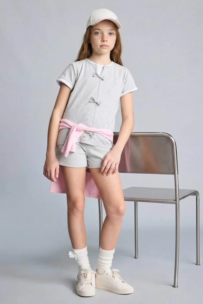 ديفاكتو Girl Regular Fit 2 Piece Pyjamas Set