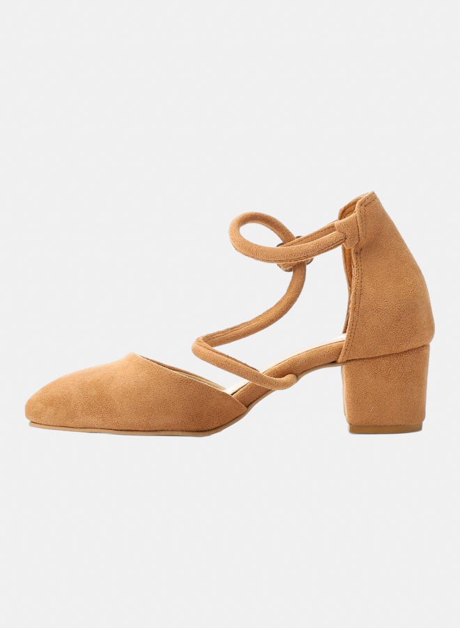 XO Style Fashionable Women Camel heels From Xo Style - Image 4