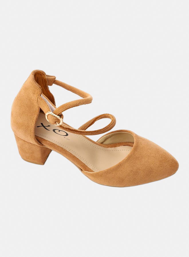 XO Style Fashionable Women Camel heels From Xo Style - Image 2