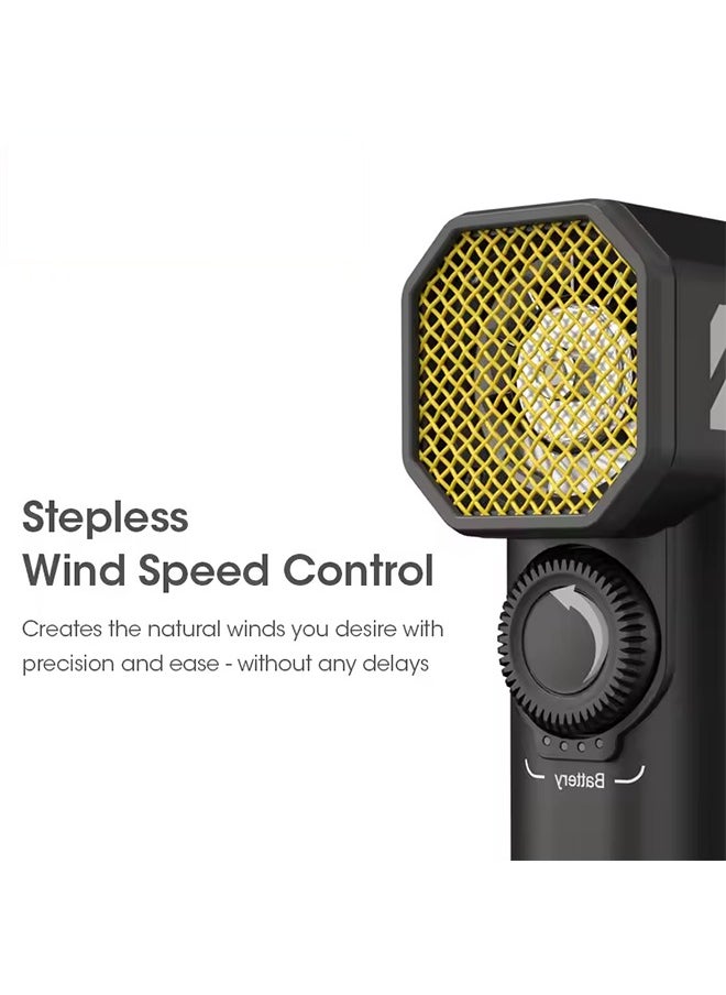 Generic NITECORE CW20 Multipurpose Pocket Photography Fan Electric Portable Fan Stepless Wind Blower for Canon Sony Short Video Camping  - Image 2