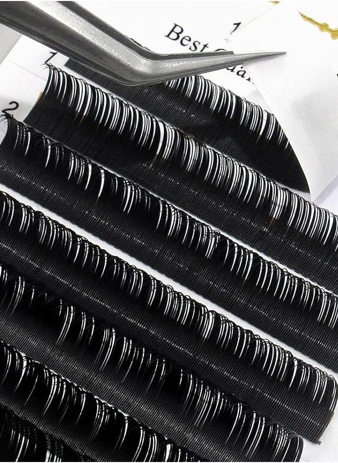 Eyelash Extension Supplies 0.10 C Curl 14mm Classic Individual Lash Extensions|Optinal
