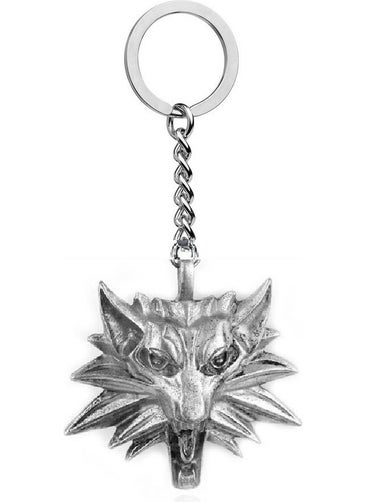 Everything Note The Witcher Wolf Keychain