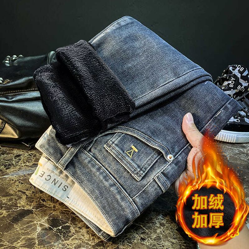 Unisex Classic Denim Jeans Loose Fit Daily Outdoor Wear - Image 4