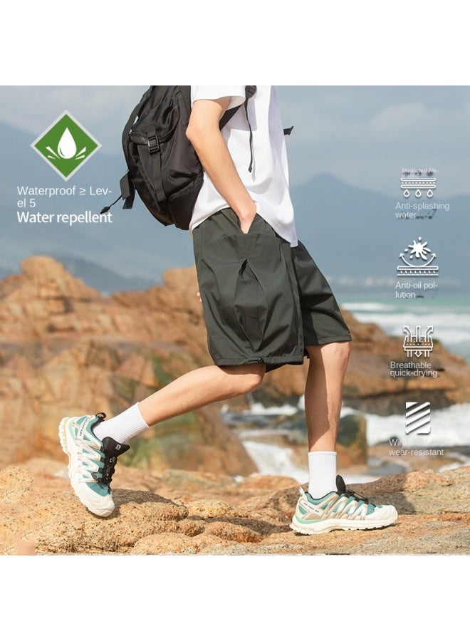 Izexx Fashion Brand Summer Outdoor Charge Shorts Men's Casual Breathable Camouflage Style Sports Waterproof Couple's Pants - Image 3