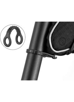 روكبروز ROCKBROS Bike Seat Bag, Bicycle Saddle Bag Under Seat 3D Shell Cycling Seat Pack for Mountain Road Bikes Black  - Image 3