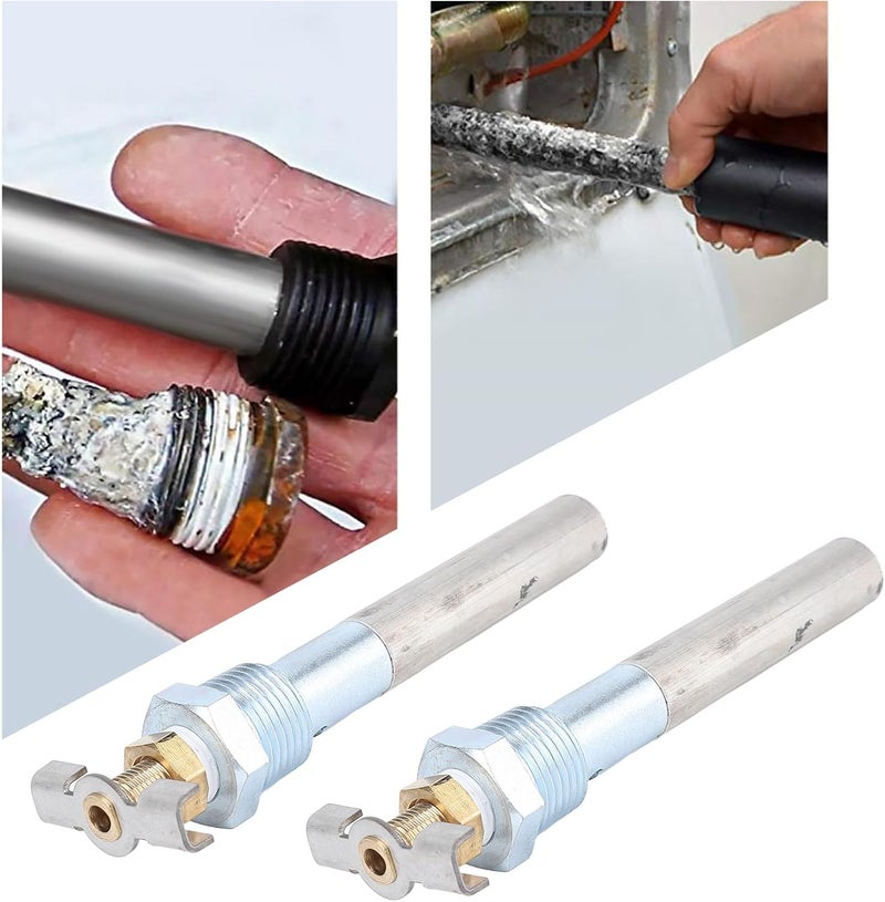 Aramox Aluminum Anode Rod Replacement, 2 Sets RV Water Heater Anode Rod 4.5 X 0.5 NPT Quick Drain Design, Suitable for Atwood RV - Image 4