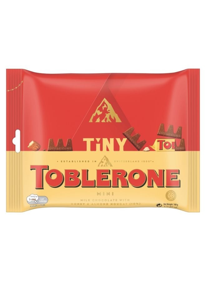 توبليرون ميني شوكولاتة بالحليب 168جم - Image 1