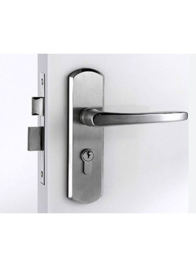Mechanical Door Lock Silver - Image 1