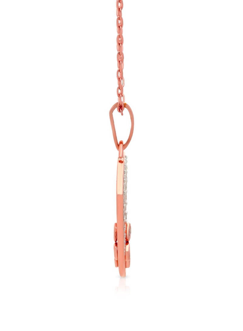 Malabar Gold and Diamonds 18 Carat 750 Purity Mine Diamond Pendant MRGHTH075PN1 - Image 3