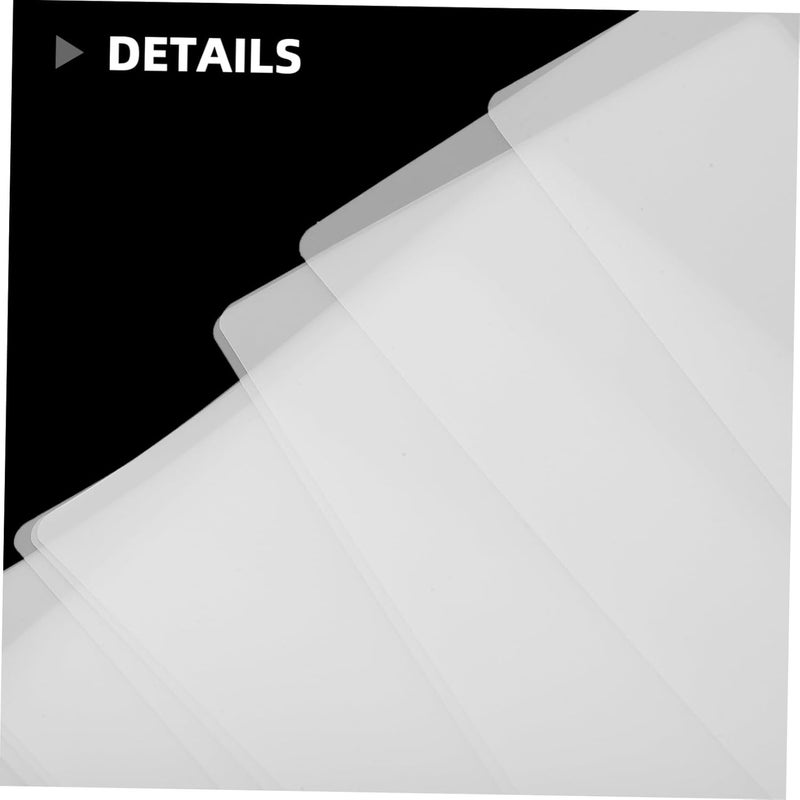 Laminating Film 100pcs Plastic Laminating Film Sheets Sealant Coating for Photo Protection and Extension of Lifespan - Image 3