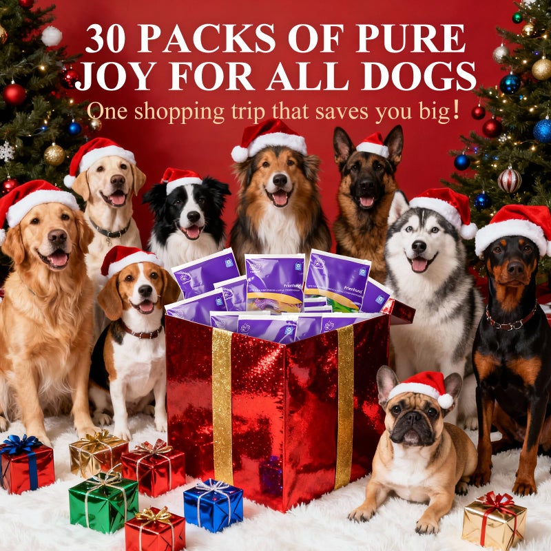 Frienhund 30-Pack Dog Toys for Aggressive Chewers: Indestructible Dog Toys for Large Dog, Package for All Furry Friends, Indestructible Dog Toy for Aggressive Chewers - Image 3