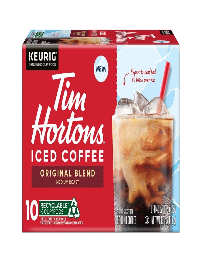 Tim Hortons Original Blend Brew Over Ice KCUPs 10ct - Image 1