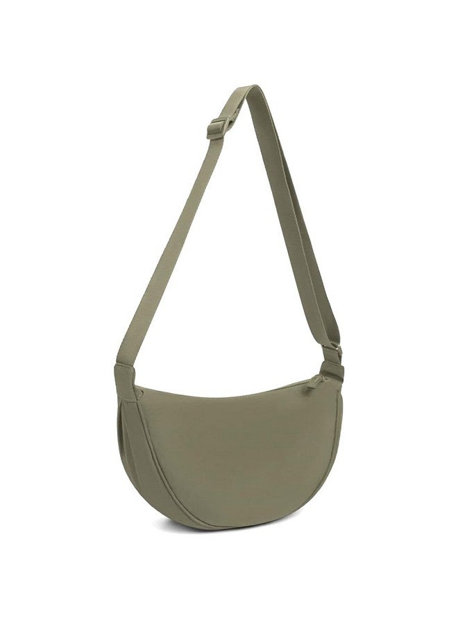 GUSTAVE¬Æ Crossbody Bags for Women and Men, Fashion Minimalistic Nylon Hobo Bag, Unisex Lightweight Shoulder Bag with Adjustable Strap, Water-Resistant, Compact Yet Spacious, 33x10x17cm - Image 1