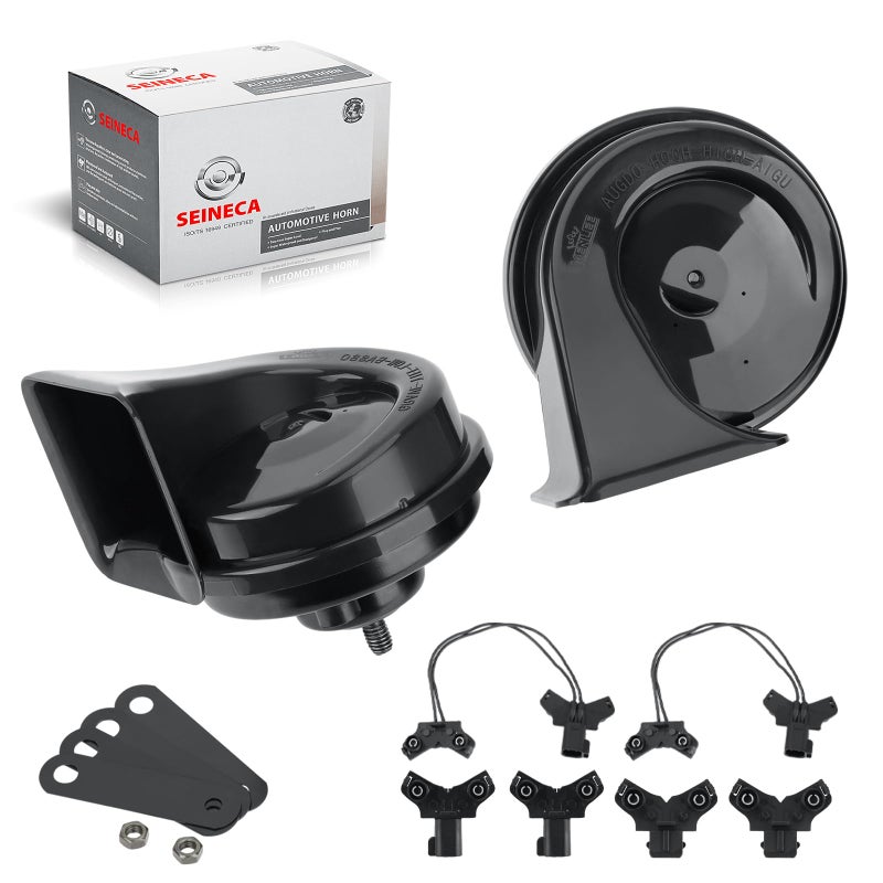 SEINECA Car Horn Compatible with Ford F150Chevrolet Cruze 0813 TraxGMChrysler 12V Loud Horn Waterproof Special Interface 130DB Snail Horns - Image 3