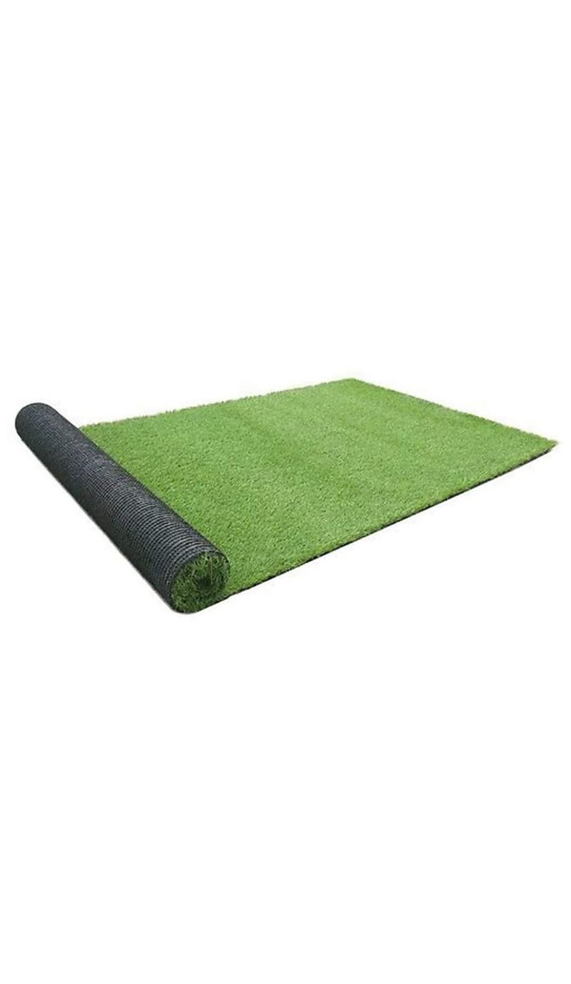 COMFYHOME Comfy Home High Density Artificial Grass,for Garden, Balcony, Door, Artificial Grass Carpet, Door Mat, Floor Mat, Yoga Mat, Foot Mat, Artificial Grass for Indoor and Outdoor(5 X 3 Feet),Green - Image 1