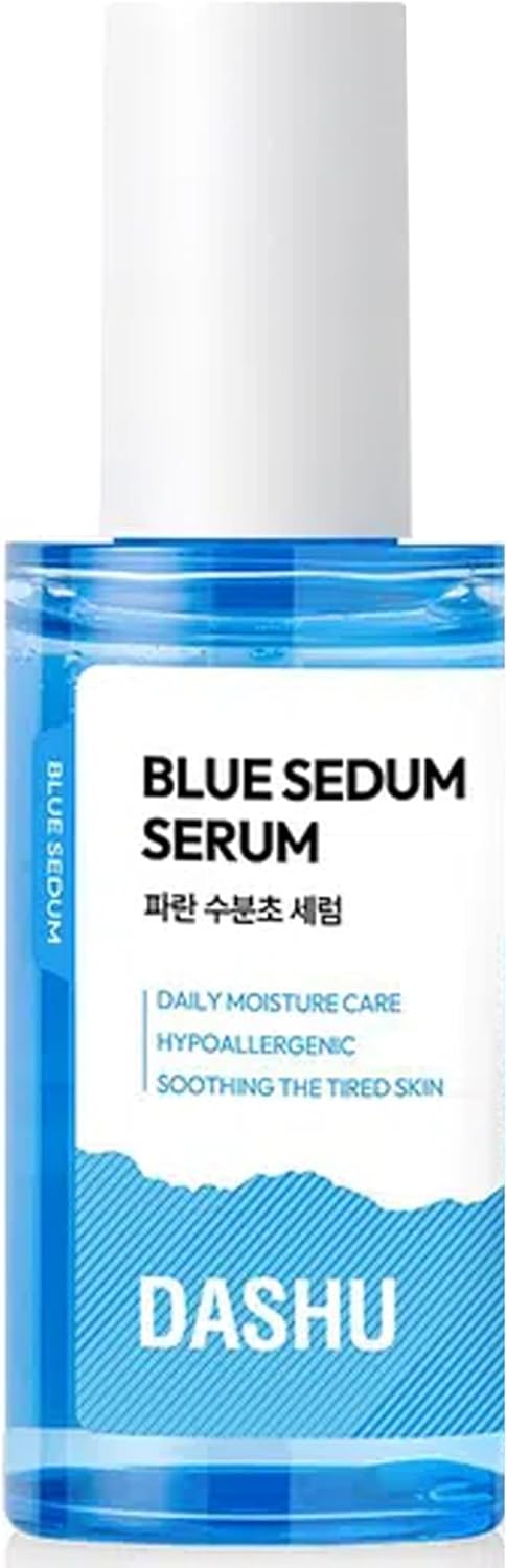 سيروم ماء سيديوم الأزرق المرطب للبشرة - مرطب مائي للوجه مع 8 أحماض هيالورونية - أساسيات العناية بالرجال 219 أونصة سائلة