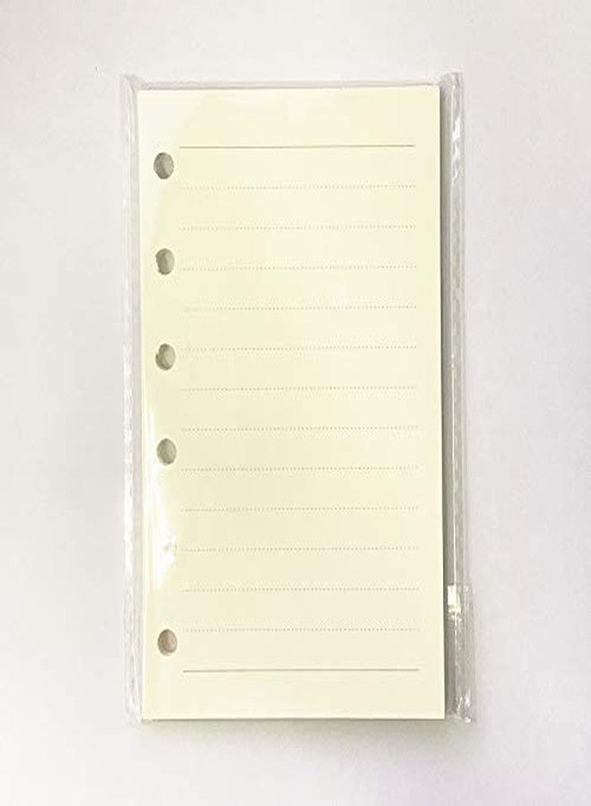 Harphia A7 Planner Refill, A7 Agenda Refill Paper Rulled Line for 6 Rings Filofax, Personal Mini Journal Inserts, 6 Holes/100gsm,Pocket Size 4.84 x 3.23'', Harphia - Image 4