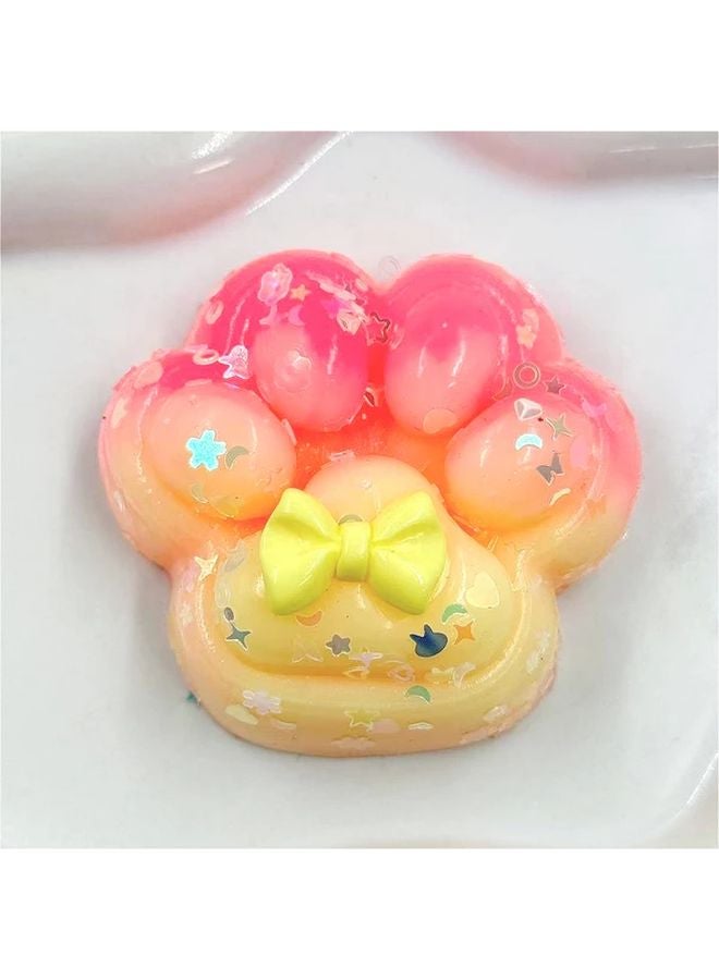 Pink Cat Mat Mochi Squishies Stress Relief Toy For Kids And Adults - Image 1