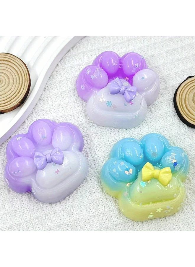 Pink Cat Mat Mochi Squishies Stress Relief Toy For Kids And Adults - Image 4