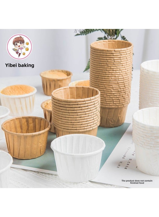 Cupcakes Cupcakes Cupcakes Cupcakes Cuppers Curl Baking Mafen Cup Mould Special 50 Wholesale-Specifications:Top Hat Cup Dark Brown 30 Pieces - Image 2