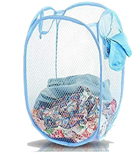 Kuber Industries Kuber Industries Nylon Mesh Laundry Basket, 30Ltr (Multi)-CTKTC26005 - Image 5