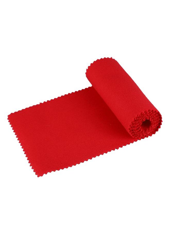 Thoraya Soft Piano Keyboard Dust Cover Protective Dust Cover for 88 Keys Electronic Keyboard Digital Piano Red  - Image 1