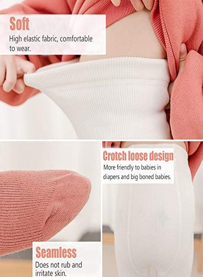 FASHIXD Baby Toddler Girls Tights Fleece Lined For Winter Warm Cable Knit Pantyhose Cotton Leggings Stockings Plus Size - Image 4