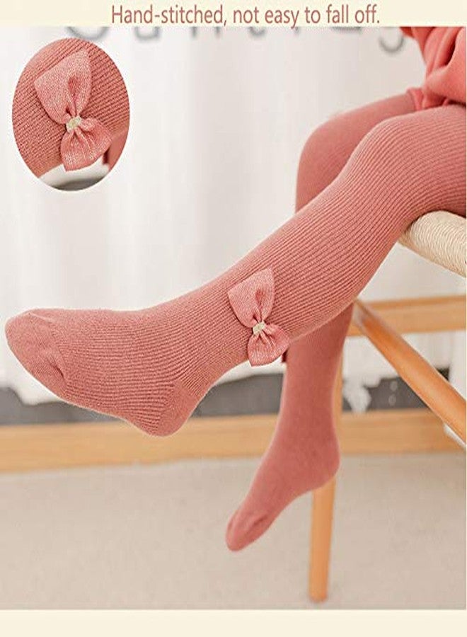 FASHIXD Baby Toddler Girls Tights Fleece Lined For Winter Warm Cable Knit Pantyhose Cotton Leggings Stockings Plus Size - Image 5