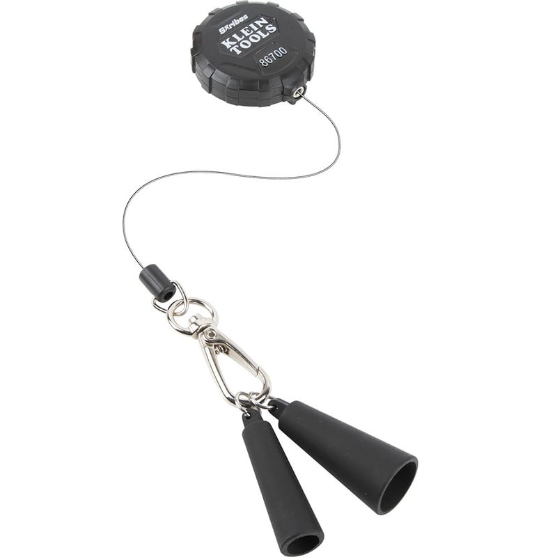 Klein Tools 86700 Retractable Marker Holder with 4-Foot Cord, For use with Skribes Paint, Ultra-Fine, Fine, and Chisel Tip Permanent Markers - Image 1