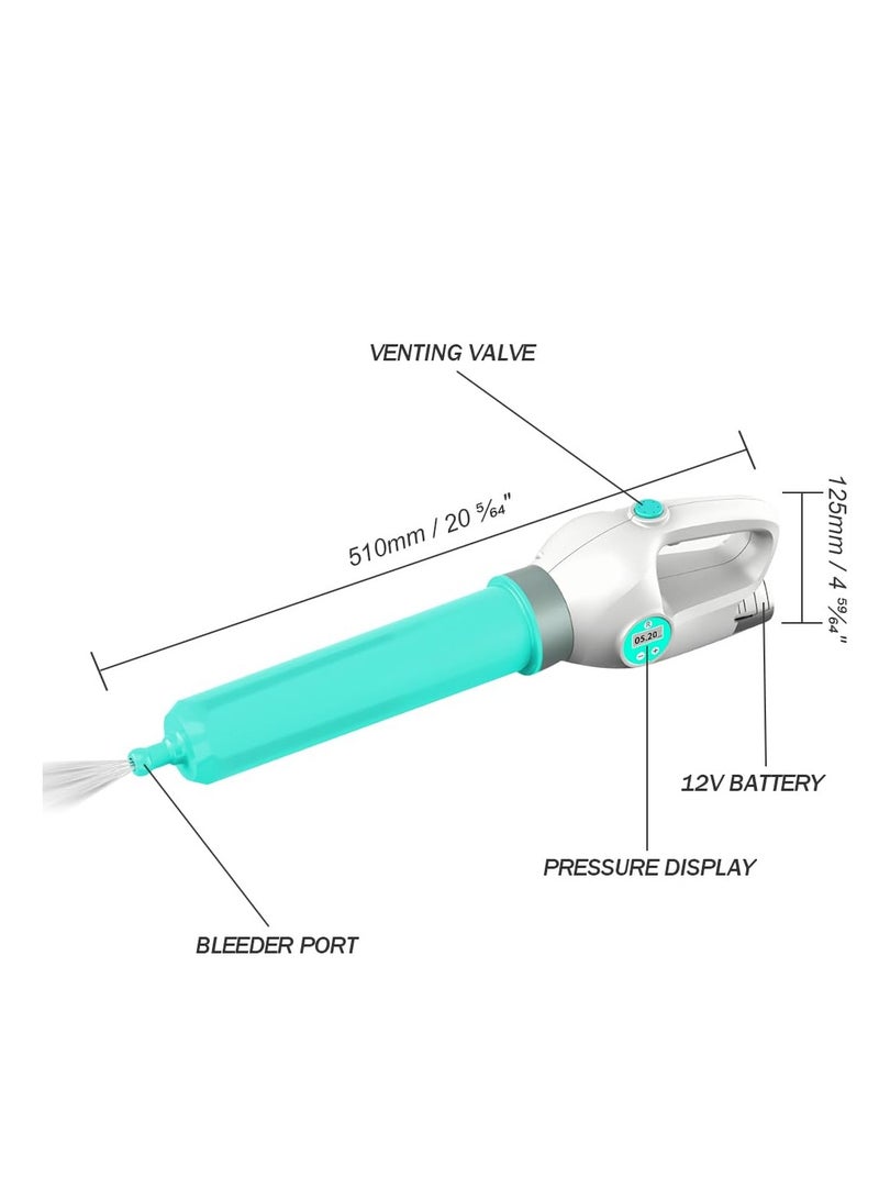 Electric Toilet Plunger High Pressure Plunger Toilet Electric Air Drain Blaster Electric Air Plunger for Toilet Electric Bathroom Plunger Air Pump Drain Unblocker Pipe Unclogger  - Image 5