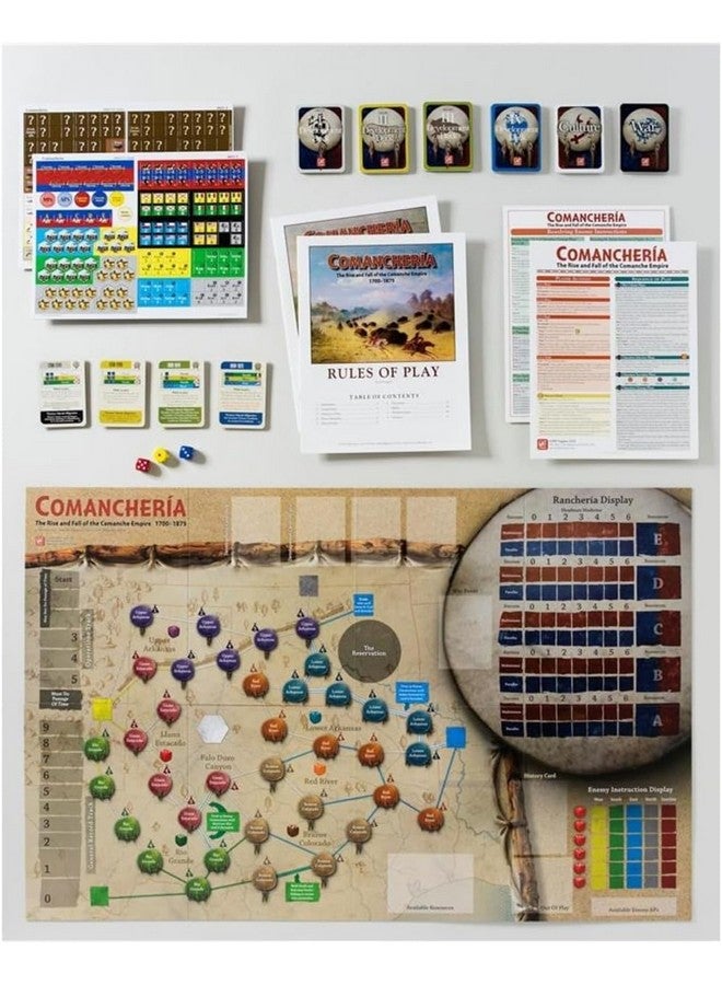 GMT Games كومانشيريا: صعود وسقوط إمبراطورية الكومانش لعبة لوحية - Image 2