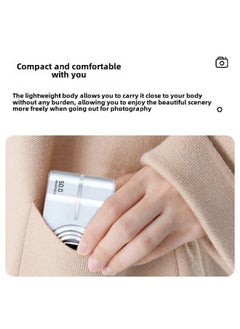 Generic 50 Million Portable 4K High Pixel 2.4-inch Retro Old-fashioned Digital Camera Portable Card Player Entry-level-Body Color:Green +32G Memory Card + Android Mobile Phone Adapter + USB Card Reader  - Image 3