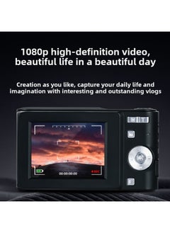 Generic 50 Million Portable 4K High Pixel 2.4-inch Retro Old-fashioned Digital Camera Portable Card Player Entry-level-Body Color:Green +32G Memory Card + Android Mobile Phone Adapter + USB Card Reader  - Image 5