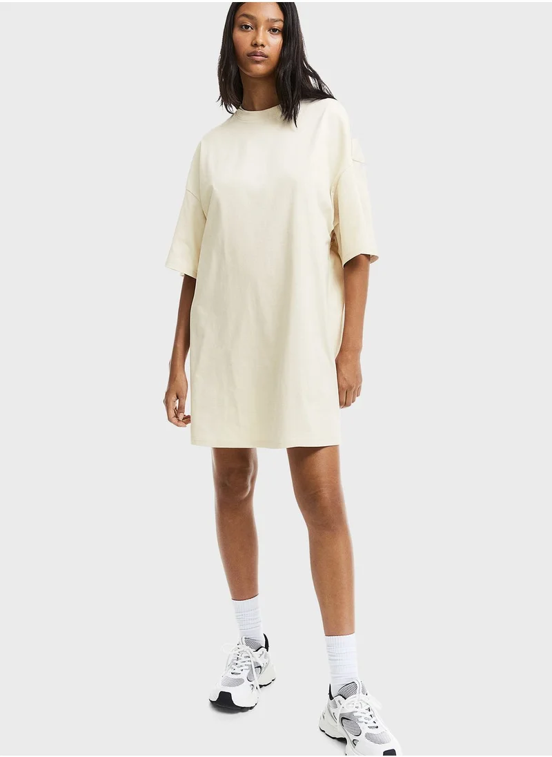 H&M Knitted T-Shirt Dress