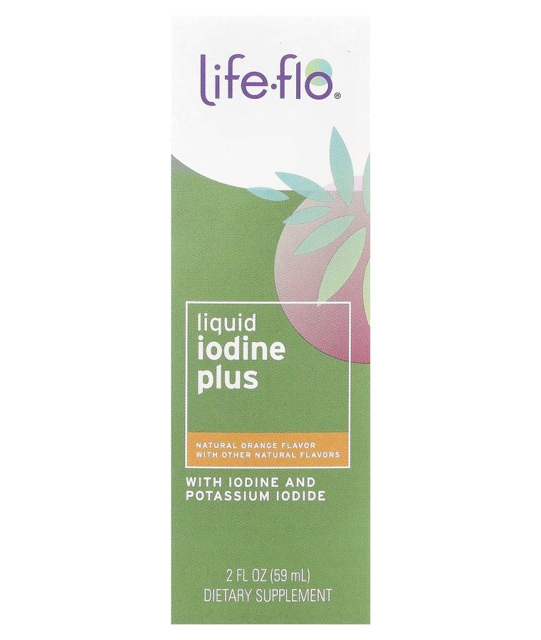 Life-flo Liquid Iodine Plus Natural Orange 2 fl oz (59 ml)
