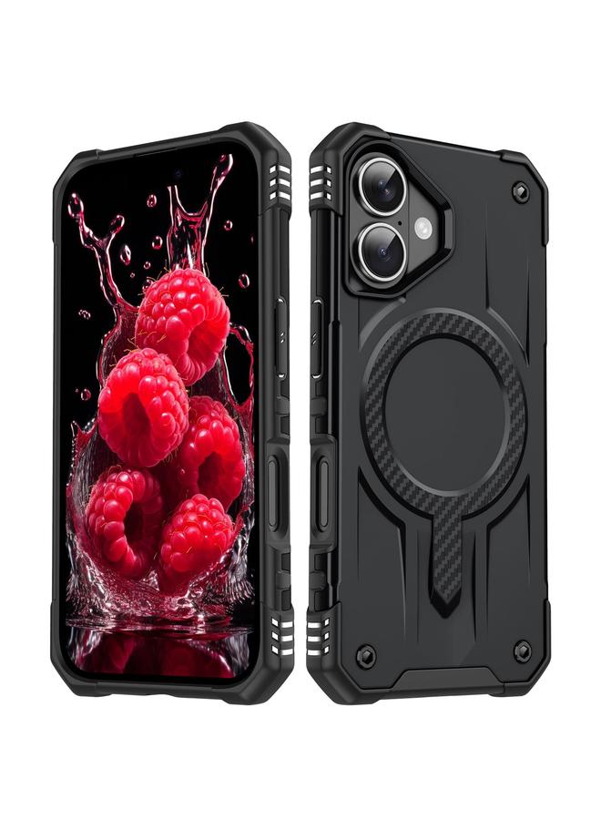 S-TOP Case For iPhone 16 Plus Straship MagSafe TPU Hybrid PC Phone Case - Image 1