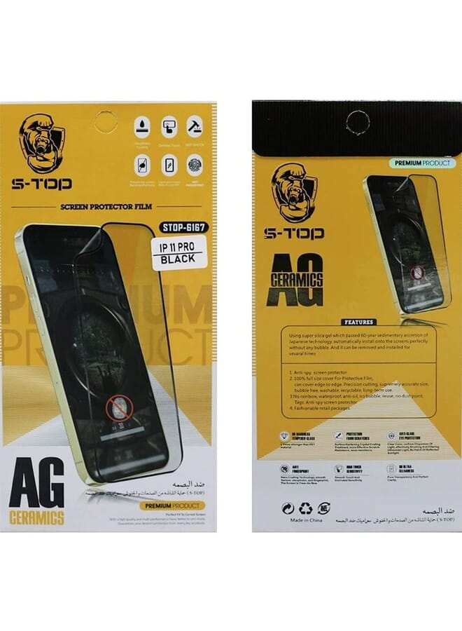 Ceramics Screen Protector For Apple iPhone 11 Pro