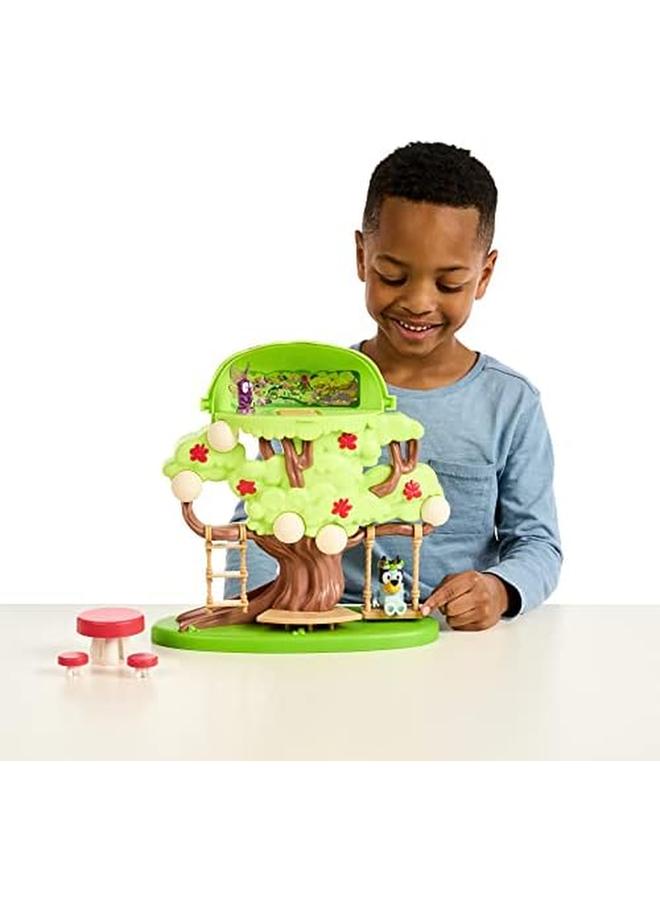 BLUEY Tree Playset With Secret Hideaway Flower Crown And Fairy Figures Accessories Green 28.19 X 27.51 2.79 Cm Medium 17529 - Image 2