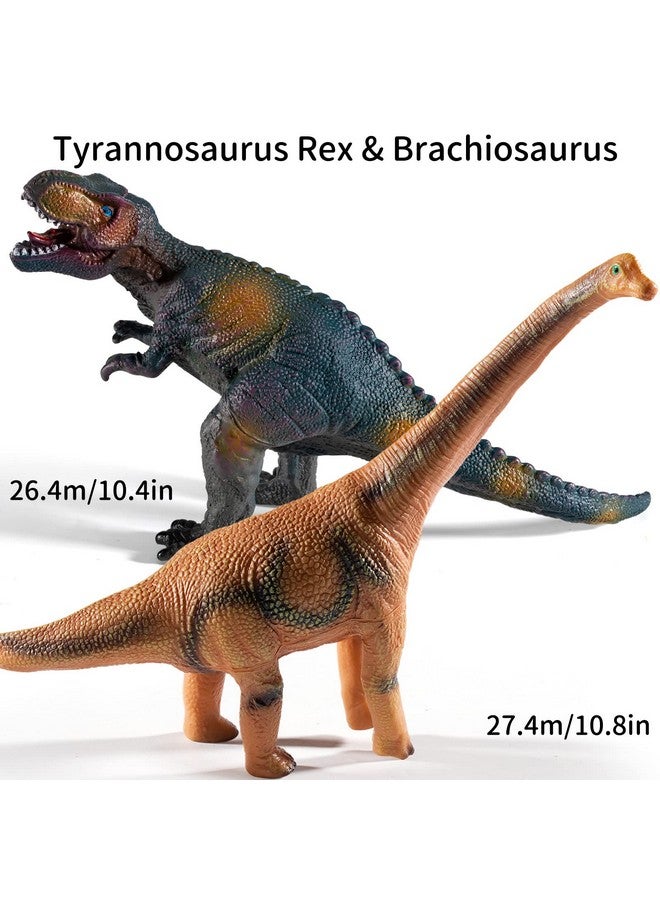 TEMI 7 Piece Jumbo Dinosaur Toys for Kids 3-5, Large Soft Toys for Dinosaur Lovers, Boys, Toddler Ages 5-7 Years, Perfect Party Favors, Birthday Gifts - Image 4