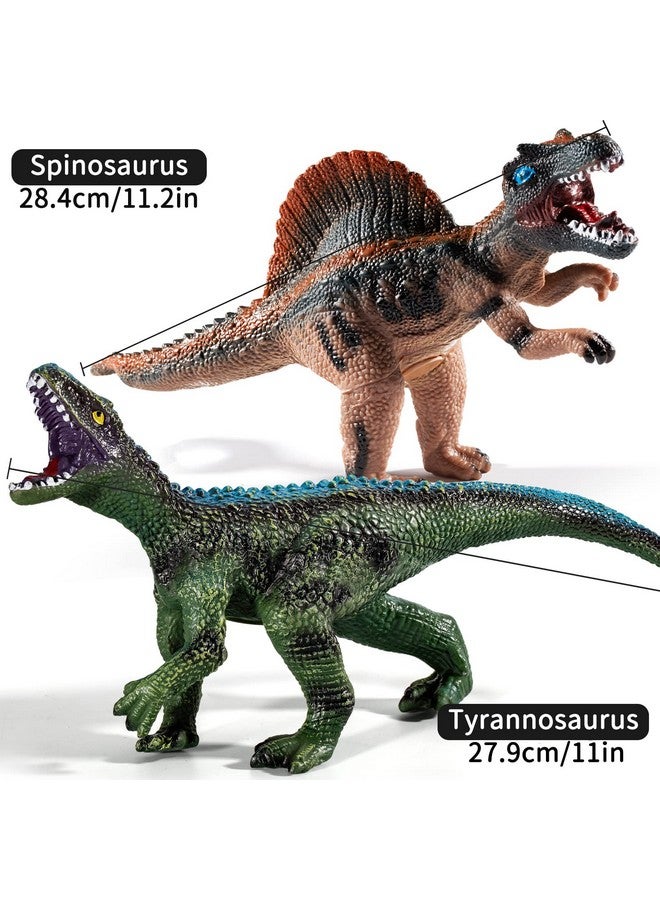 TEMI 7 Piece Jumbo Dinosaur Toys for Kids 3-5, Large Soft Toys for Dinosaur Lovers, Boys, Toddler Ages 5-7 Years, Perfect Party Favors, Birthday Gifts - Image 3