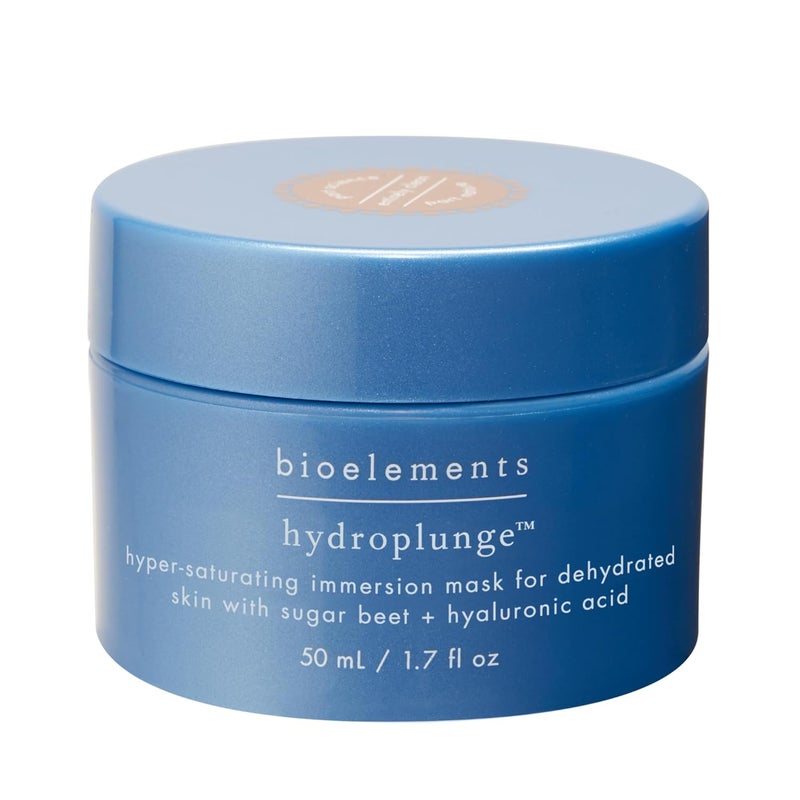 Bioelements Hydroplunge  17 fl oz  Lightweight Mask with Hyaluronic Acid  Visibly Improves Fine Lines  For All Skin Types  Vegan Gluten Free  Never Tested on Animals