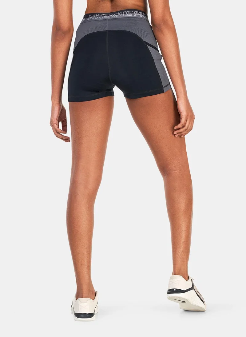 Nike Women's Pro High-Waisted 3-Inch Training Shorts