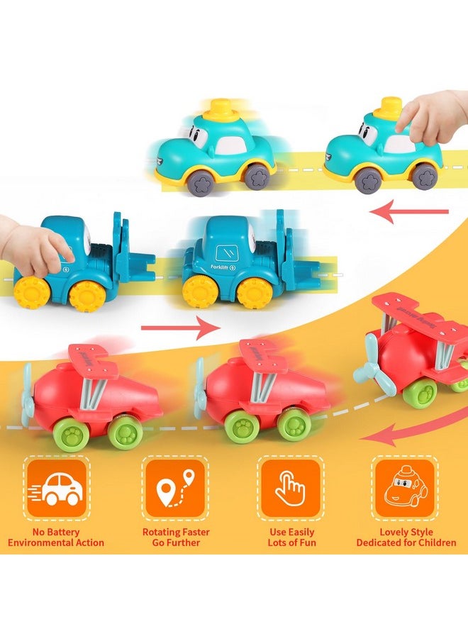 ALASOU ALASOU Baby Cartoon Car Toys with Playmat/Storage Bag|1st Birthday Gifts for Toddler Age 1-2|Baby Toys for 1 2 3 Year Old Boy|1 2 Year Old Boy Gift for Infant 12-18 Month  - Image 3