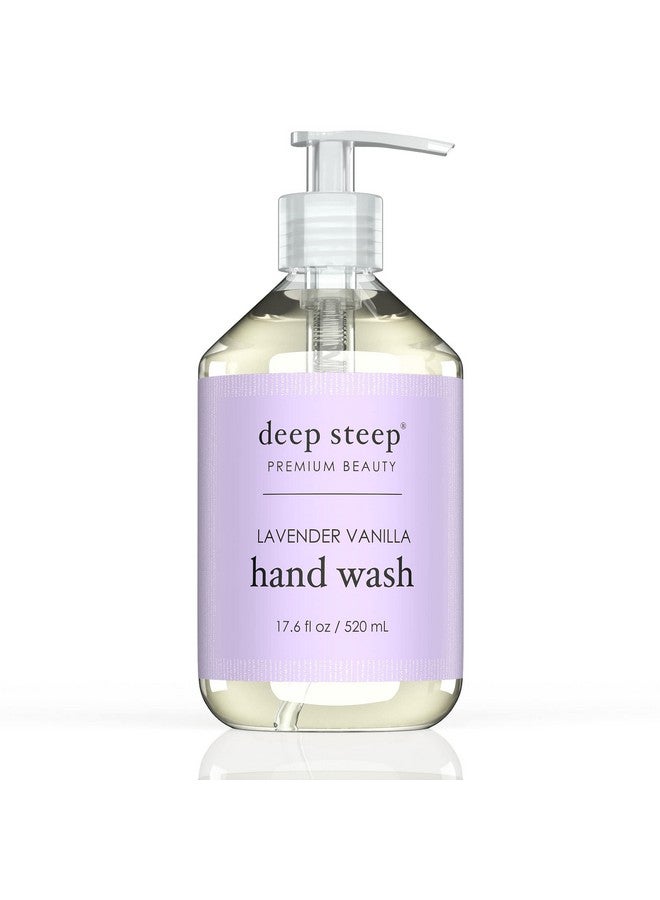 Deep Steep Argan Oil Liquid Hand Wash Lavender Vanilla 17.6 Fluid Ounce - Image 1