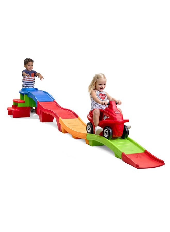 Step2 Farther & Faster Coaster Track Expansion Pack, Second Edition | Extra Track for Roller Coaster Toys - Image 2